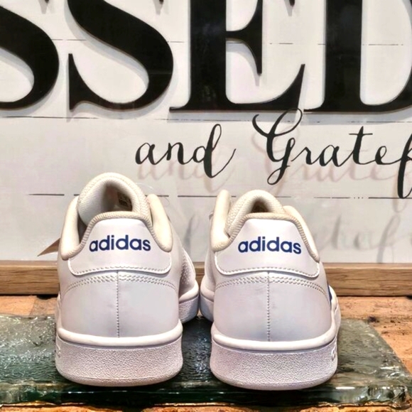 Adidas Men's Grand Court Base Red White Blue Mens Sz 7 | Wmn 8.5 #EE7901 - Picture 5 of 9